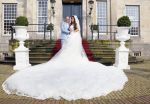 Eefde 20 september 2014
Trouwen Andy v d Meijde en zijn vrouw Melisa v d Meijde Schaufeli op landgoed huis de Voorst.