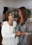 Amsterdam 8 juni 2015
Boekpresentatie Boek Danielle Oonk van t Schip in Yogacentrum Amsterdam. Danielle met mevr Molenaar