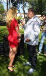Amsterdam, 4 Juni 2015
Party van Talkies Magazine op het terras van het Hilton Hotel op de Apollolaan.
Nicolette v Dam in gesprek met Edwin Bredius