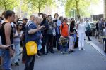 Amsterdam 7 juni 2015 
Fans van Paul Mc Cartney bij het amstel hotel