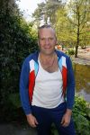 Alphen aan de Rijn 7 mei 2015
Patrick Martens (Koen),Aad van Toor (Adriaan), Bas van Toor (Bassie) en Janouk Kelderman (Keet) tijdens de opnamedag van de nieuwe speelfilm Keet & Koen en de speurtocht naar Bassie & Adriaan . Peter Sterk