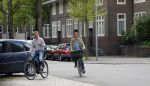 Amsterdam 20 mei 2015
Philip Cocu met een vriend op de fiets in Amsterdam.