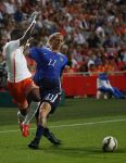 Amsterdam, 5 Juni 2015
Vriendschappelijke interland Nederland-USA, eindstand 3-4
Quincy Promes
