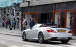 Amsterdam 28 mei 2015
Rene Froger in zijn Mercedes SL AMG Cabrio in amsterdam zuid.