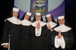 Amsterdam 11 mei 2015     
Presentaie castleden van de nieuwe stukken van Dommelgraaf en Cornelisse productions in de Meervaart.
Renee v Wegberg Brigitte Heitzer Marjolijn Touw Wieneke Remmers Mariska van Kolck  als nonnen