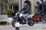 Amsterdam 27 mei 2015  
Rick Brandsteder op zijn motor in amsterdam
