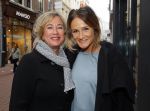 Amsterdam 6 mei 2015 
Presentatie nieuwe parfum van Cloe bij ici paris op de kalverstraat.
Saar Koningsbergen met moeder