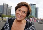 Amsterdam 30 mei 2015
Het 23e damdiner vindt weer plaats bij de HMH Heineken Music Hall.
Tineke Verburg met zoon  Tim.