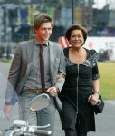 Amsterdam 30 mei 2015
Het 23e damdiner vindt weer plaats bij de HMH Heineken Music Hall.
Tineke Verburg met zoon  Tim.