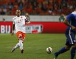 Amsterdam, 5 Juni 2015 
Vriendschappelijke interland Nederland-USA, Eindstand 3-4
Wesley Sneijder