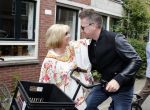 Amsterdam 8 juni 2015
Boekpresentatie Boek Danielle Oonk van t Schip in Yogacentrum Amsterdam. Willeke Alberti met zoon Johnny de Mol