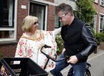 Amsterdam 8 juni 2015
Boekpresentatie Boek Danielle Oonk van t Schip in Yogacentrum Amsterdam. Willeke Alberti met zoon Johnny de Mol