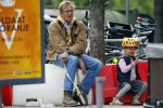 Amsterdam 25 mei 2015
Willem Lust met zijn dochtertje in Amsterdam zuid.