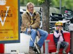 Amsterdam 25 mei 2015
Willem Lust met zijn dochtertje in Amsterdam zuid.