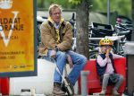 Amsterdam 25 mei 2015
Willem Lust met zijn dochtertje in Amsterdam zuid.