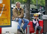 Amsterdam 25 mei 2015
Willem Lust met zijn dochtertje in Amsterdam zuid.