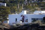 Ibiza 7 juni 2015
De laatste loodjes bij de verbouwing van het huis/villa van Yolanthe Sneijder Cabau en Wesley Sneijder op ibiza