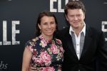 Amsterdam 31 mei 2016
Premiere nieuwste film van Paul Verhoeven Elle in Tuschinski.
Beau v Erven Dorens met zijn vrouw