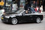 Amsterdam 20 mei 2016
Dirk Zeelenberg in zijn audi a5 cabrio die nu ook te huren is voor een huwelijk/trouwerij.