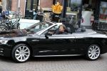 Amsterdam 20 mei 2016
Dirk Zeelenberg in zijn audi a5 cabrio die nu ook te huren is voor een huwelijk/trouwerij.