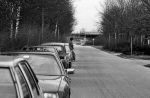 Weert, 20 Februari 1984
Doe Maar stopt en is op het kantoor van Johhny Hoes van Platenmaatschappij Telstar.
Op de foto drummer Jan Pijnenburg