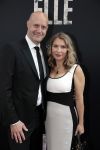 Amsterdam 31 mei 2016
Premiere nieuwste film van Paul Verhoeven Elle in Tuschinski.
Elle v Rijn met haar man
