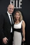 Amsterdam 31 mei 2016
Premiere nieuwste film van Paul Verhoeven Elle in Tuschinski.
Elle v Rijn met haar man