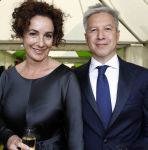 Amsterdam 4 juni 2016
Amsterdam Dam diner in de HMH tbv het aidsfonds.
Femke Halsema met man