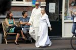 Amsterdam 4 juni 2016 
Premiere in de ban van broadway in het nieuwe de la mar. Hans Liberg met partner Marliz Frencken