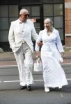 Amsterdam 4 juni 2016 
Premiere in de ban van broadway in het nieuwe de la mar. Hans Liberg met partner Marliz Frencken