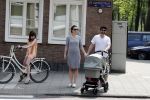 Amsterdam 28 mei 2016
Horace Cohen aan het wandelen met zijn vrouw en dochter.