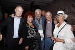 Hilversum 25 mei 2016
Feest Imca Marina vanwege 60 jarig artiesten jubileum en haar 75e verjaardag in de kei. Ben Cramer Jan Jochems Ronnie Tober en Ria Valk