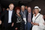 Hilversum 25 mei 2016
Feest Imca Marina vanwege 60 jarig artiesten jubileum en haar 75e verjaardag in de kei. Ben Cramer Jan Jochems Ronnie Tober en Ria Valk