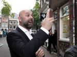 Amsterdam 2 juni 2016 
Opening winkel Tailor @ Elbaz van Maria Tailor op 7 straatjes in Amsterdam.
Maria met partner Jeroen v d Berg