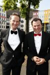 Amsterdam 4 juni 2016
Amsterdam Dam diner in de HMH tbv het aidsfonds. Joop Wijn met partner