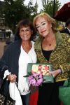 Hilversum 25 mei 2016
Feest Imca Marina vanwege 60 jarig artiesten jubileum en haar 75e verjaardag in de kei. Jose Hoebee en Viola Holt