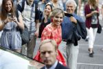 Amsterdam 4 juni 2016
Koning Willem Alexander en koningin Maxima bezoeken stadsschouwburg.