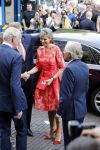 Amsterdam 4 juni 2016
Koning Willem Alexander en koningin Maxima bezoeken stadsschouwburg.