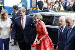 Amsterdam 4 juni 2016
Koning Willem Alexander en koningin Maxima bezoeken stadsschouwburg.