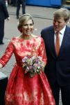 Amsterdam 4 juni 2016
Koning Willem Alexander en koningin Maxima bezoeken stadsschouwburg.