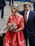 Amsterdam 4 juni 2016
Koning Willem Alexander en koningin Maxima bezoeken stadsschouwburg.