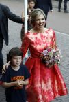 Amsterdam 4 juni 2016
Koning Willem Alexander en koningin Maxima bezoeken stadsschouwburg.