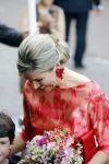 Amsterdam 4 juni 2016
Koning Willem Alexander en koningin Maxima bezoeken stadsschouwburg.