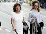 Amsterdam 4 juni 2016 
Premiere in de ban van broadway in het nieuwe de la mar. Linda v Dijck met een kennis