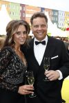 Amsterdam 4 juni 2016
Amsterdam Dam diner in de HMH tbv het aidsfonds. Melchior Rietveldt en Marescha