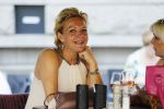 Amsterdam 5 juni 2016
Mariska v Kolck met een vriendin op terras.