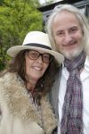 Naarden, 20 Mei 2016 
Expositie van Judith Wiersema Micky Hoogendijk en Lolo Loren
Nicole des Bouvrie met partner Arne Hak