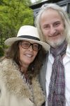Naarden, 20 Mei 2016 
Expositie van Judith Wiersema Micky Hoogendijk en Lolo Loren
Nicole des Bouvrie met partner Arne Hak