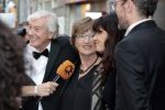 Amsterdam 31 mei 2016
Premiere nieuwste film van Paul Verhoeven Elle in Tuschinski.
Paul Verhoeven kwam met zijn vrouw dochter en schoonzoon