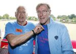 Amsterdam 21 mei 2016
Voetballen voor down in Amsterdam met div Bn ers.
Hans v Breukelen met Piet Schrijvers